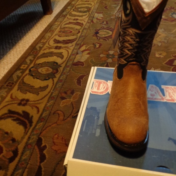 New Durango Kid's Lil' Rebel Cowboy Boots - Picture 3 of 8